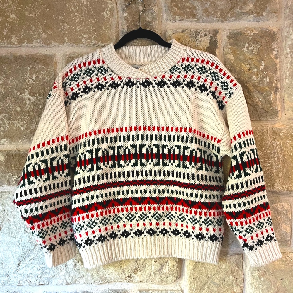 Vintage Pandora Christmas sweater